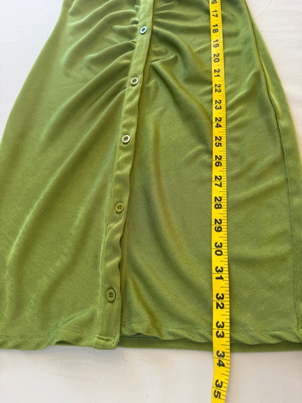 Rue21 Green Ruched Mini Dress - Picture 11 of 13